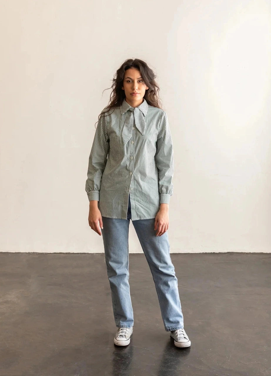 Butano Button Up - Sizes XS-7X - Paper Pattern