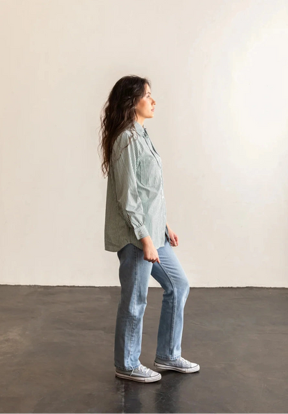 Butano Button Up - Sizes XS-7X - Paper Pattern