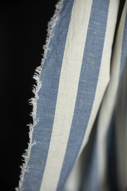 Amalfi Organic Cotton - Linen Stripe - Merchant & Mills (Per ½ Meter)