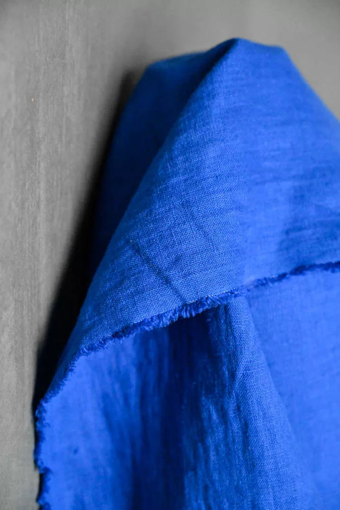 Cobalt 185gsm - Linen - Merchant & Mills (Per ½ Meter)