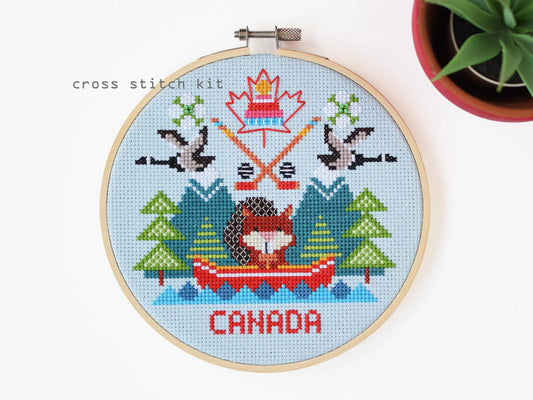 Oh Canada - Cross Stitch Kit