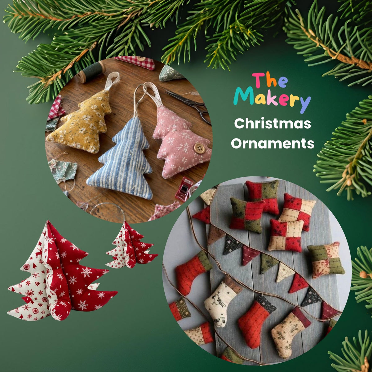🧵 Christmas Ornament - Confident Beginner Sewing