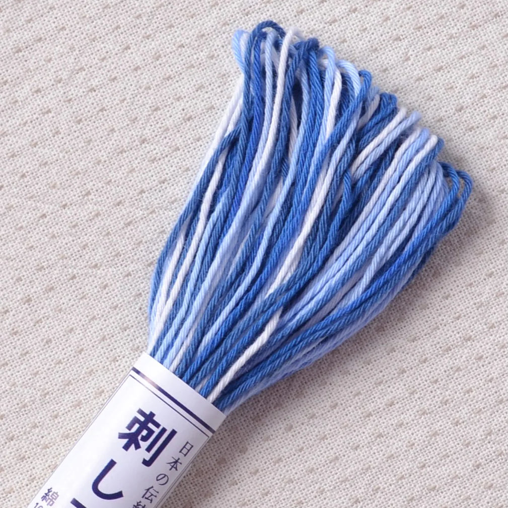 Olympus Sashiko Thread Variegated - 20 Meter Skeins