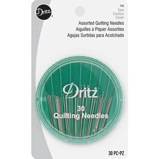 Dritz Assorted Quilting Needles with Dial-A-Needle Case