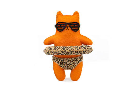 Leopard Cat (Level 2) - Felt Doll Kit