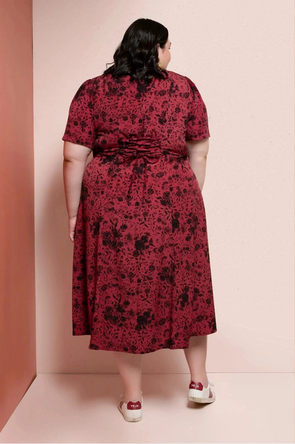 Friday Pattern Company - Hughes Dress - Sizes XS-7X - Paper Pattern