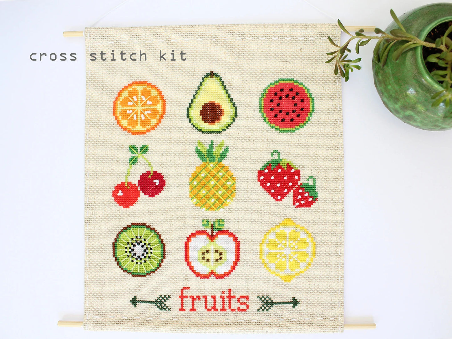 Fruit Sampler - Cross Stitch Kit