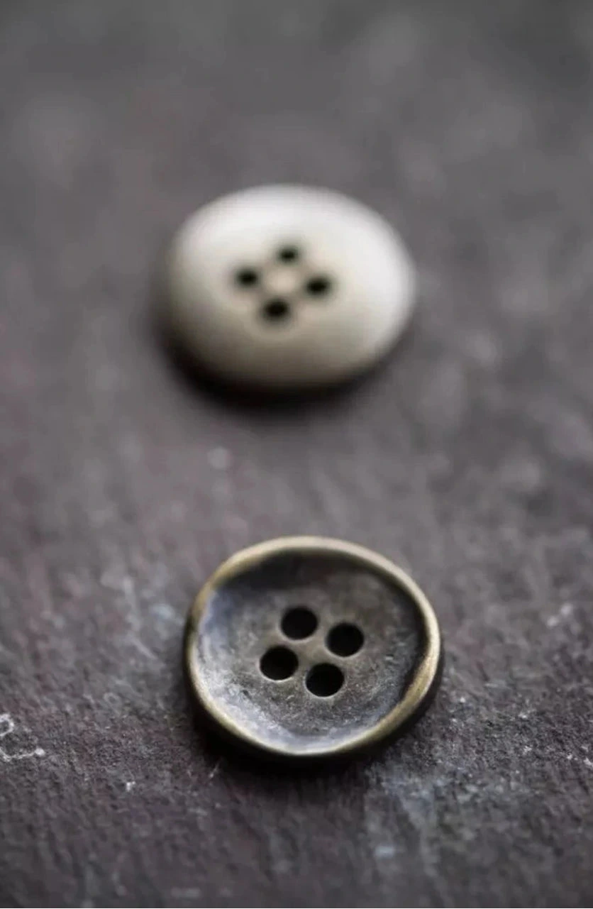 Stamped Buttons (15mm) - Mechant & Mills