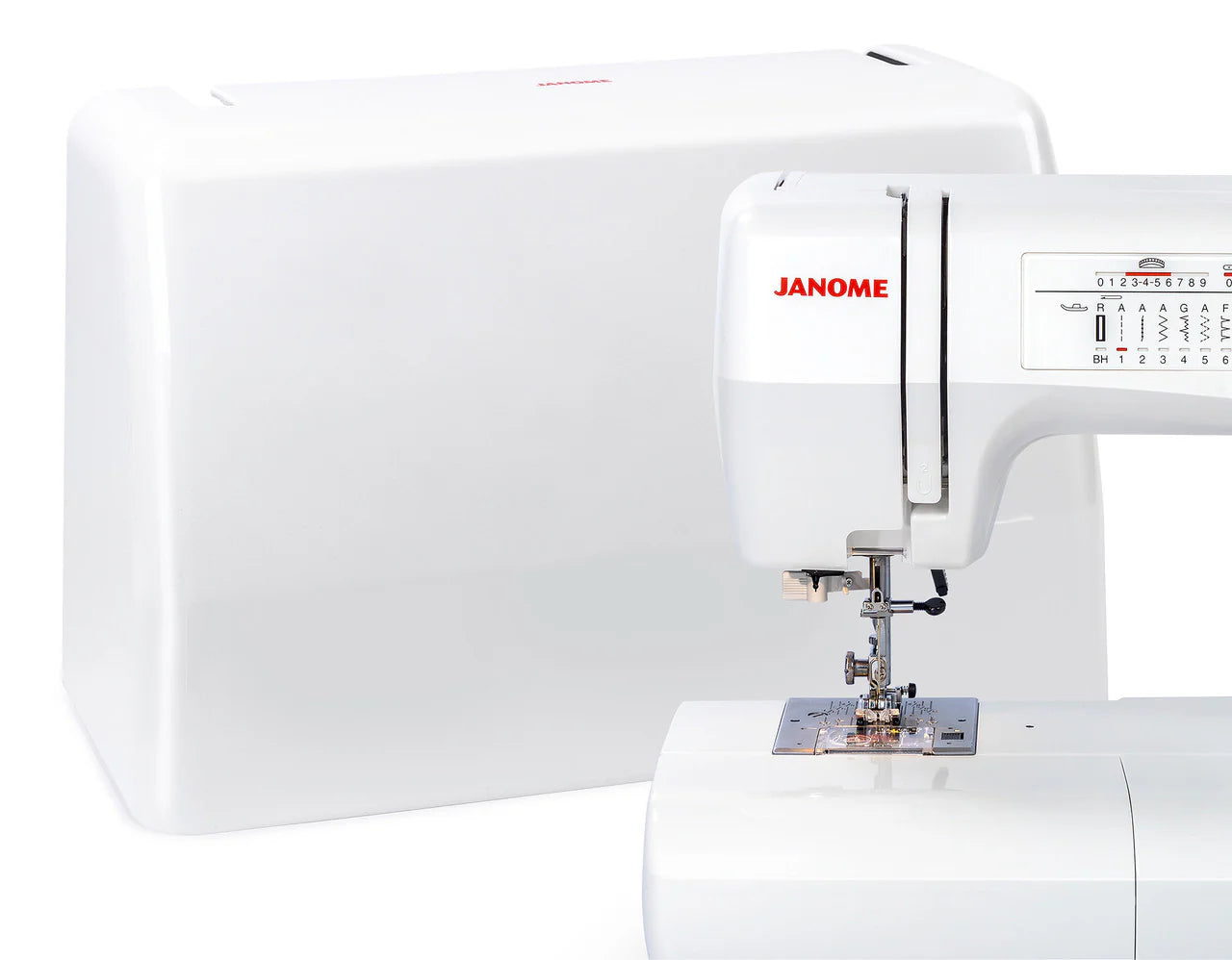 Janome - HD5000 Heavy Duty Sewing Machine - Professional Quilting & Sewing | Built-in Needle Threader