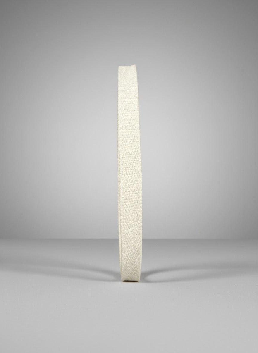 Natural Cotton Twill Tape – Two Sizes (per 10 cm)