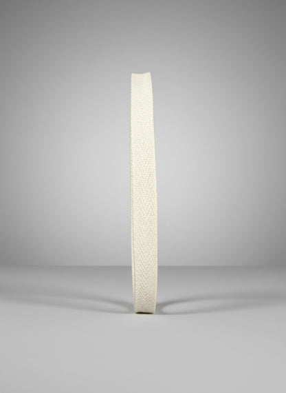 Natural Cotton Twill Tape – Two Sizes (per 10 cm)
