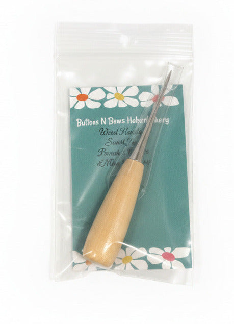 Tapered Awl Straight Shaped Handle 5"