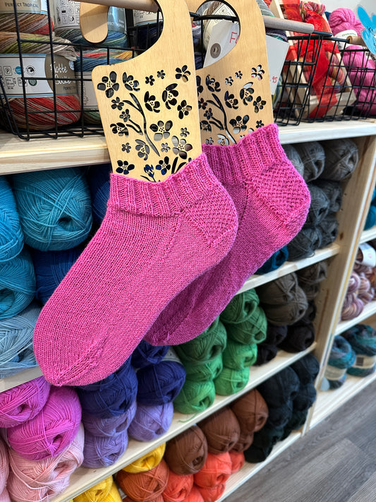 Intermediate Beginner Knitting - Top Down Anklet Socks | 3-Week Class (Mar/Apr)