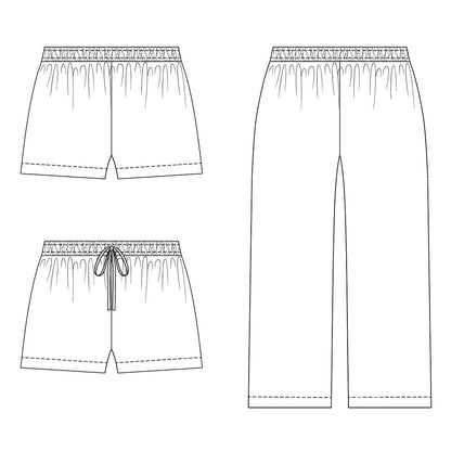 🧵🧵 Confident Beginner - Mila Pants or Shorts | 2-Week Class (Wed 21st & 28th October)