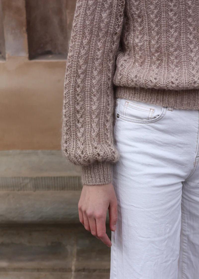 Waffle Sweater by Knitting for Olive | Printed Pattern