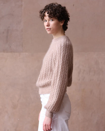 Waffle Sweater by Knitting for Olive | Printed Pattern