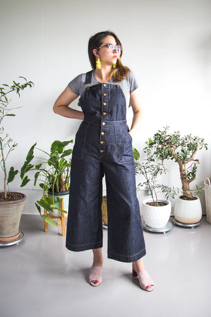 Jenny Overalls + Trousers - Size 0-20 - Closet Core Patterns