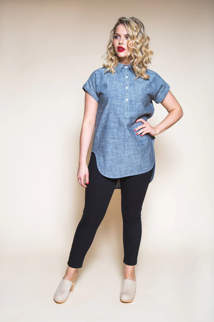 Kalle Shirt + Shirtdress - Size 0-20 - Closet Core Patterns