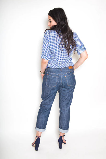 Morgan Non-Stretch Jeans - Size 0-20 - Closet Core Patterns