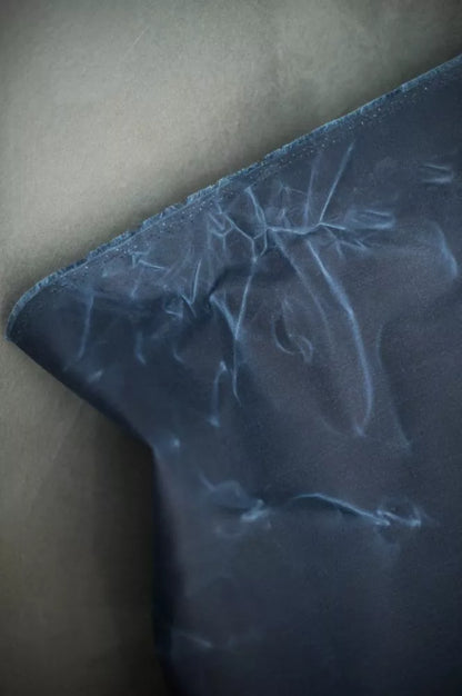 Navy Organic Cotton Oilskin - Merchant & Mills (Per ½ Meter)