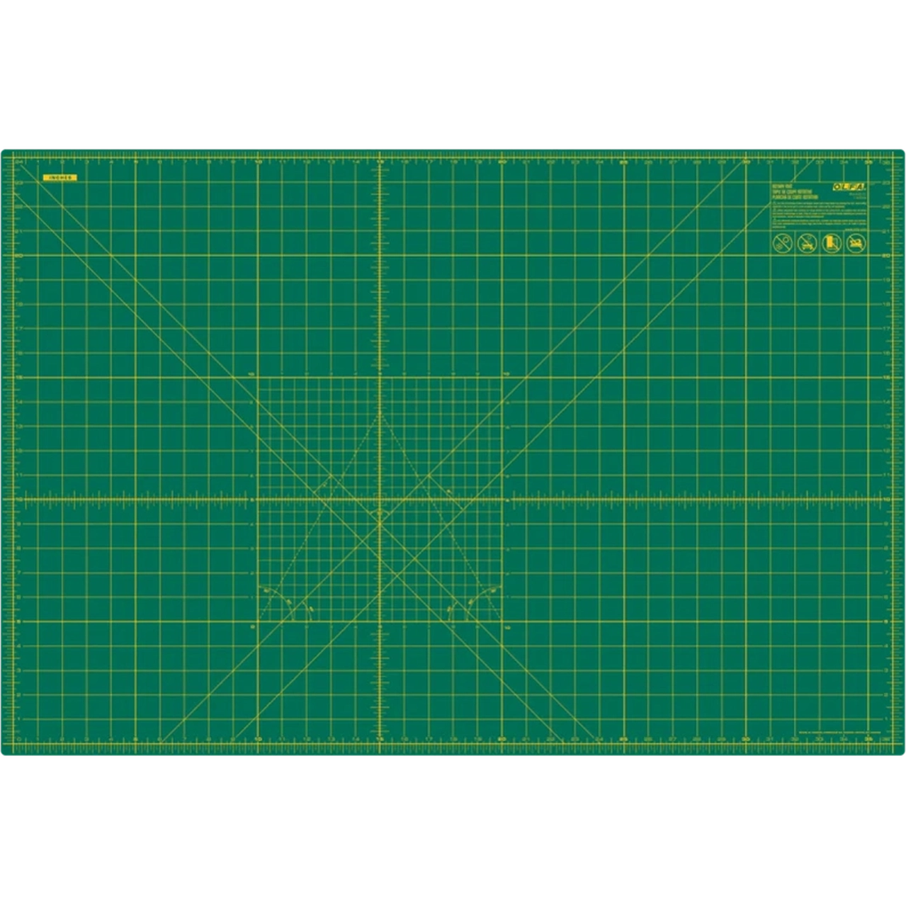 Olfa Self-Healing Cutting Mat | 24" X 36" - Green