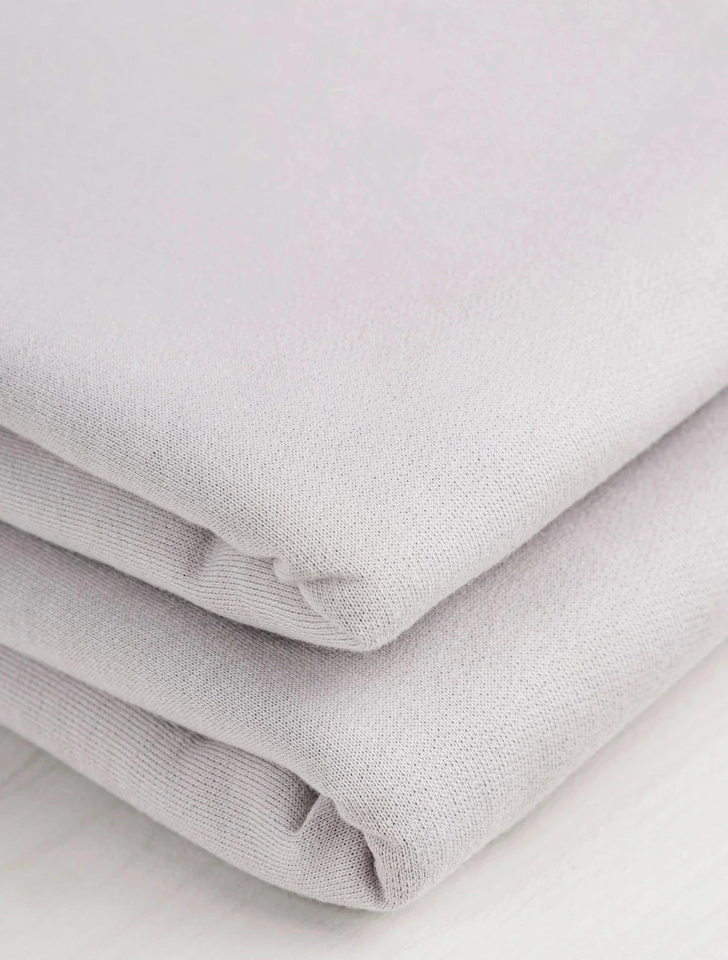 Organic Cotton Fleece - Grey (Per ½ Meter)