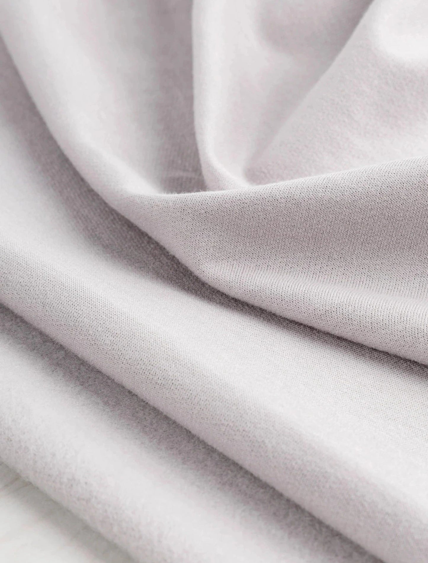 Organic Cotton Fleece - Grey (Per ½ Meter)