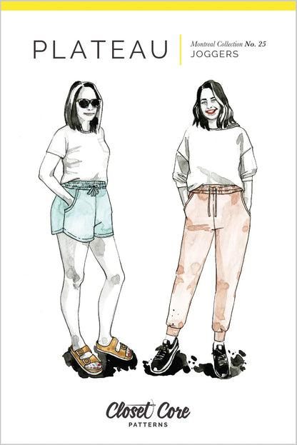 Plateau Joggers - Size 0-20 - Closet Core Patterns