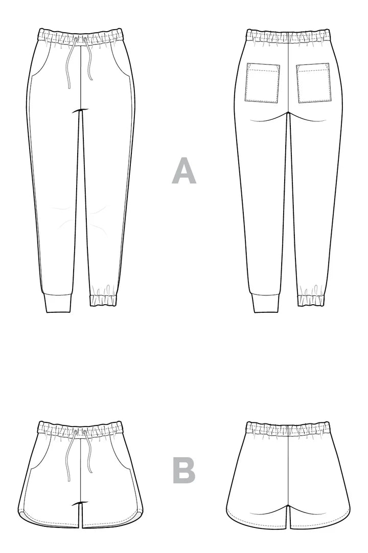 Plateau Joggers - Size 0-20 - Closet Core Patterns