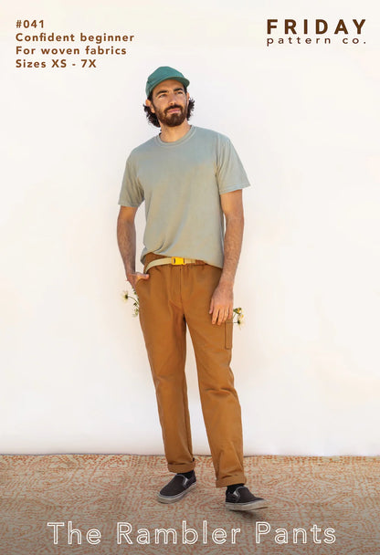 Rambles Pants - Sizes XS-7X- Friday Pattern Company