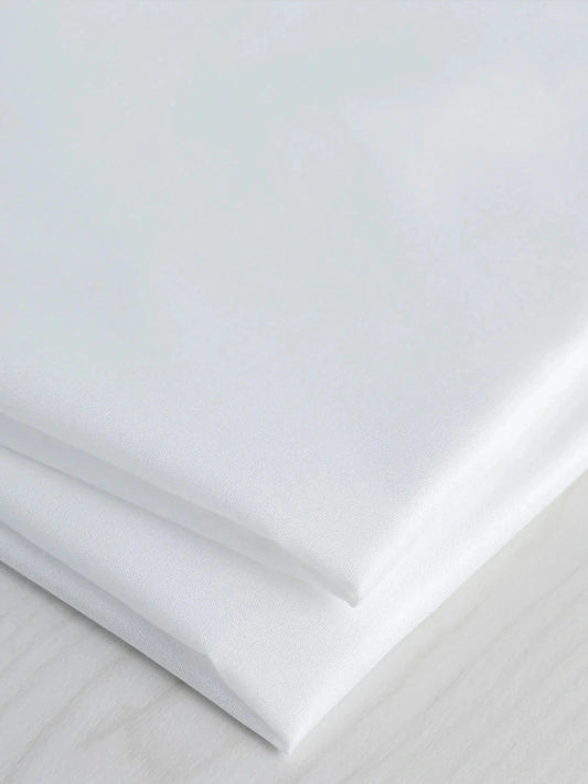 Recycled Midweight Fusible Woven Interfacing - Cream (Deadstock) (Per ½ Meter)