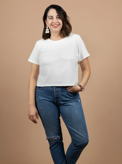 🧵🧵🧵 Intermediate - Closet Core Basic Tee | 2-Week Class | Monday 19th & 26th October