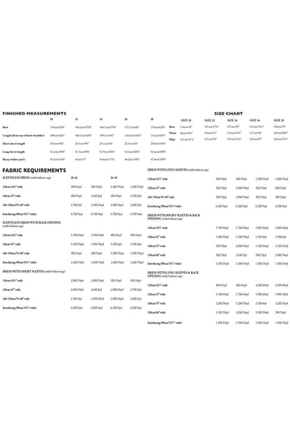 Trapeze Dress 8-18 (Paper Pattern) - Merchant & Mills