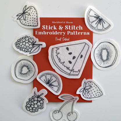 Stick & Stitch Embroidery Packs by Blackbird & Bloom