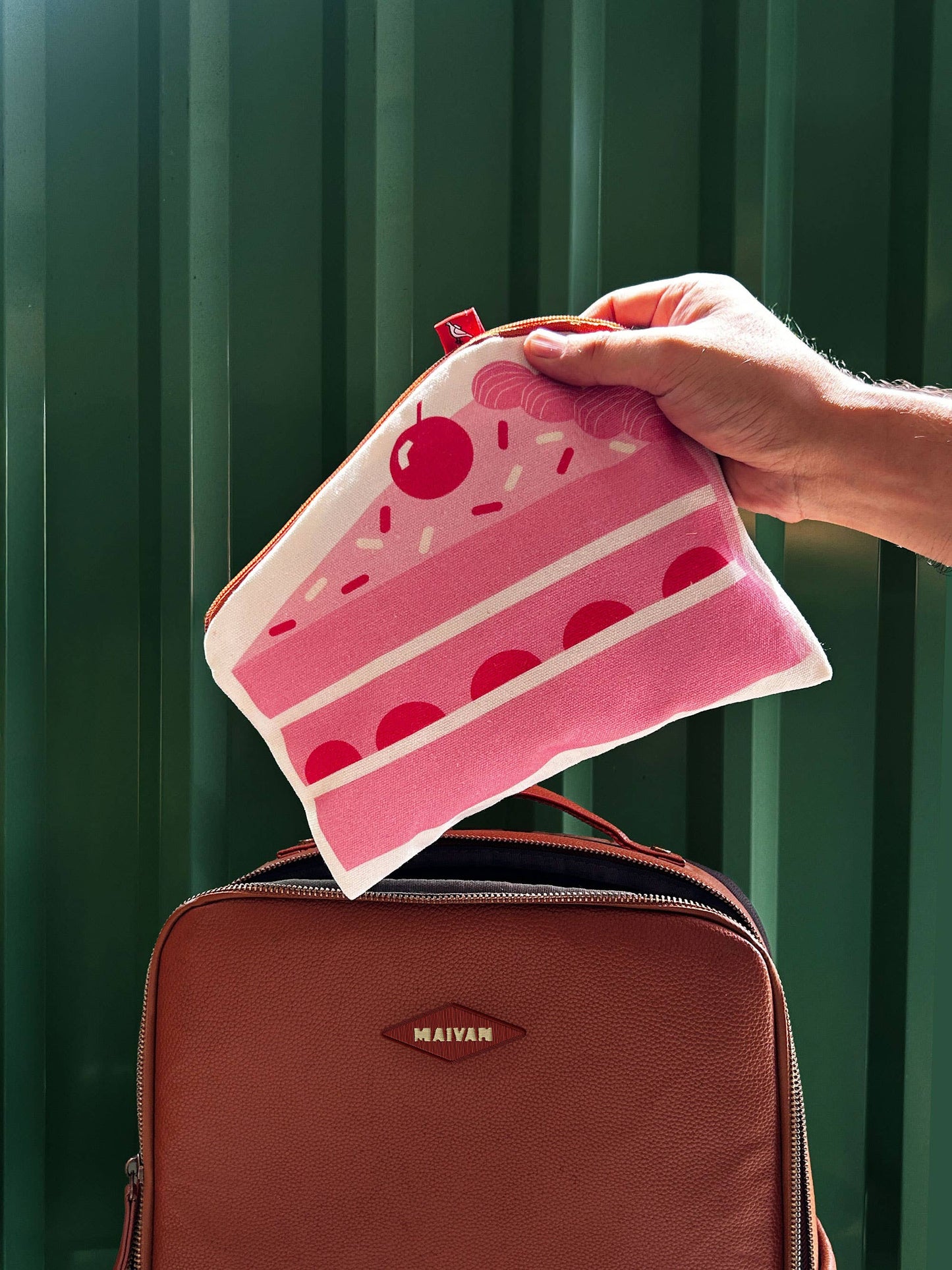 Foodie Canvas Zipper Pouches by Maivan Goodies Co.