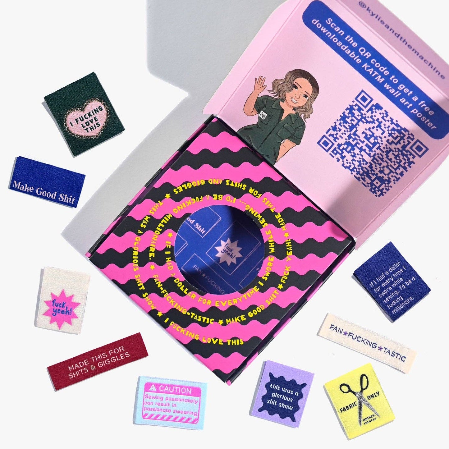 'The Sweary Sewist #4' Collection Box by KATM