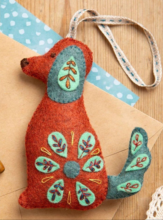 Folk Dog - Felt Craft Mini Kit