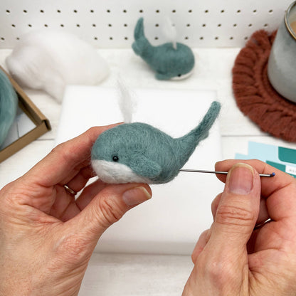 Whale - Needle Felting Kit