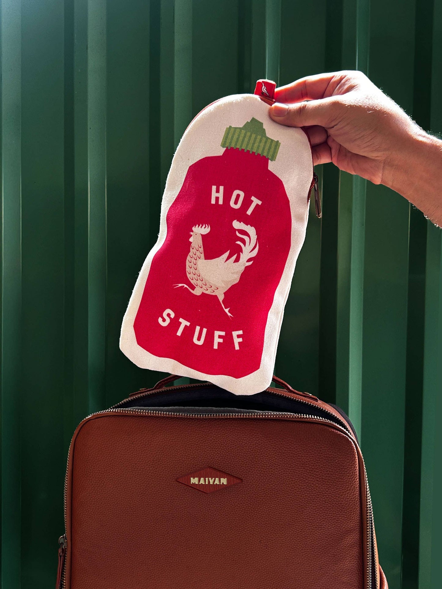 Foodie Canvas Zipper Pouches by Maivan Goodies Co.