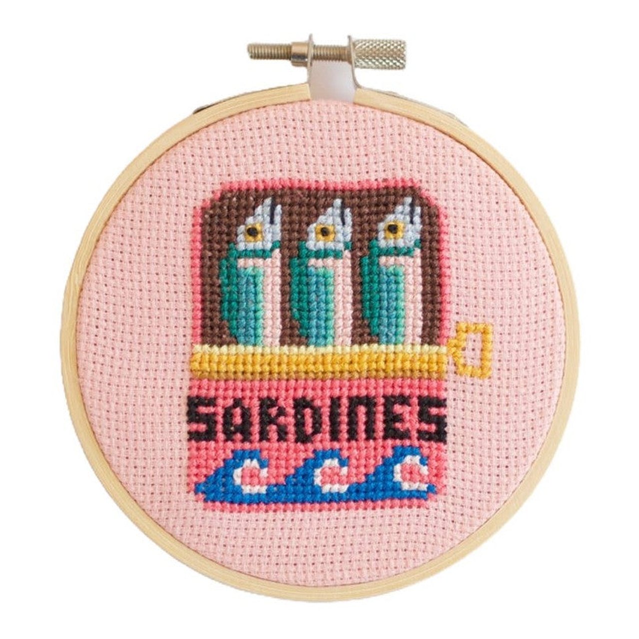 Sardines Cross Stitch Kit