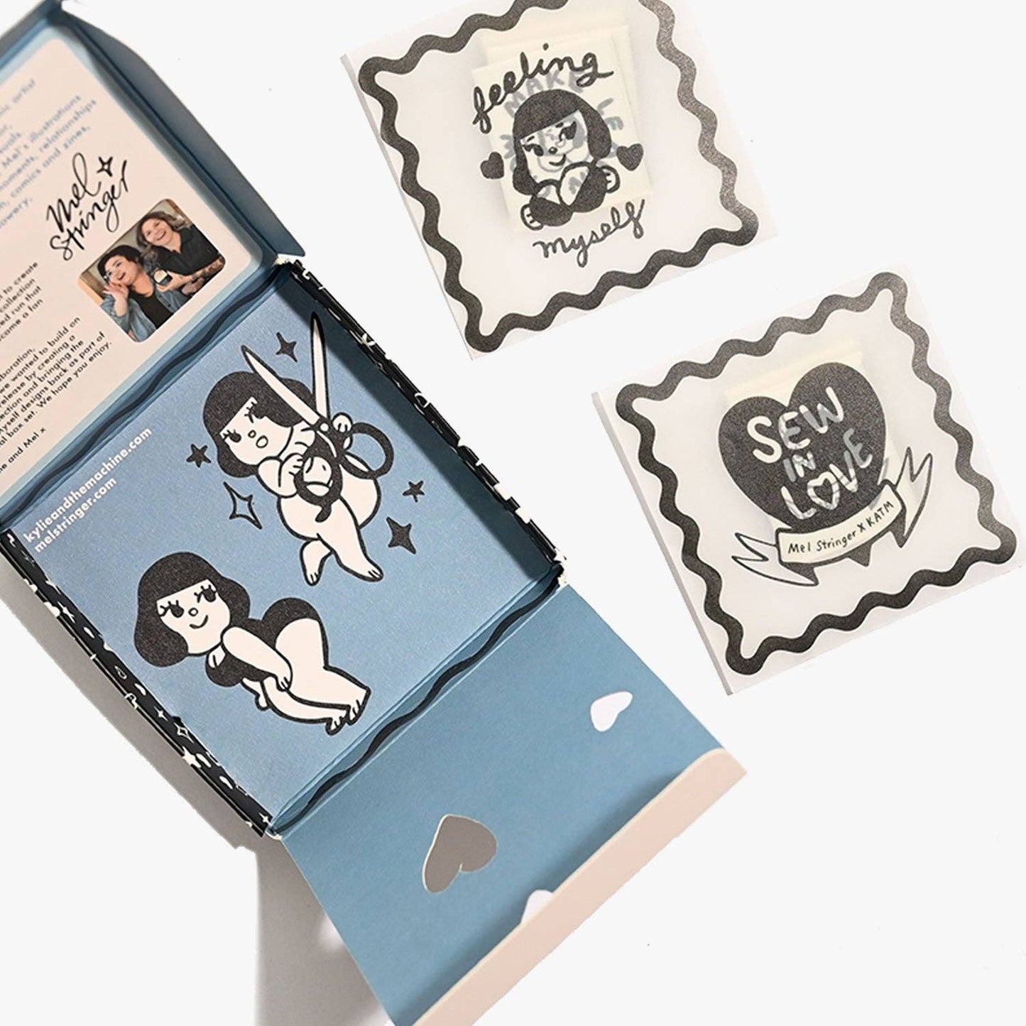 Sew-In Love + Feeling Yourself - Mel Stringer x KATM Woven Label Collab