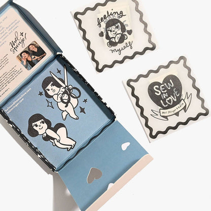 Sew-In Love + Feeling Yourself - Mel Stringer x KATM Woven Label Collab