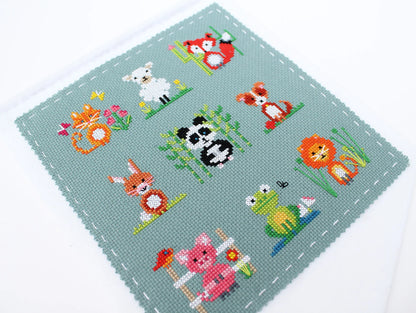 Animal Sampler - Cross Stitch Kit