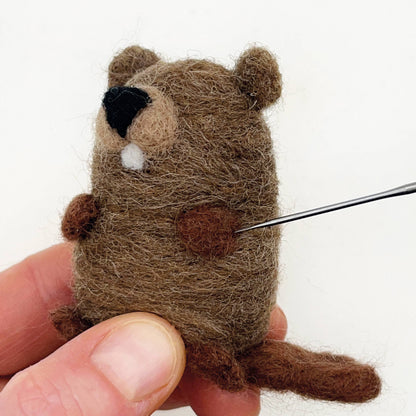 Beaver - Needle Felting Kit