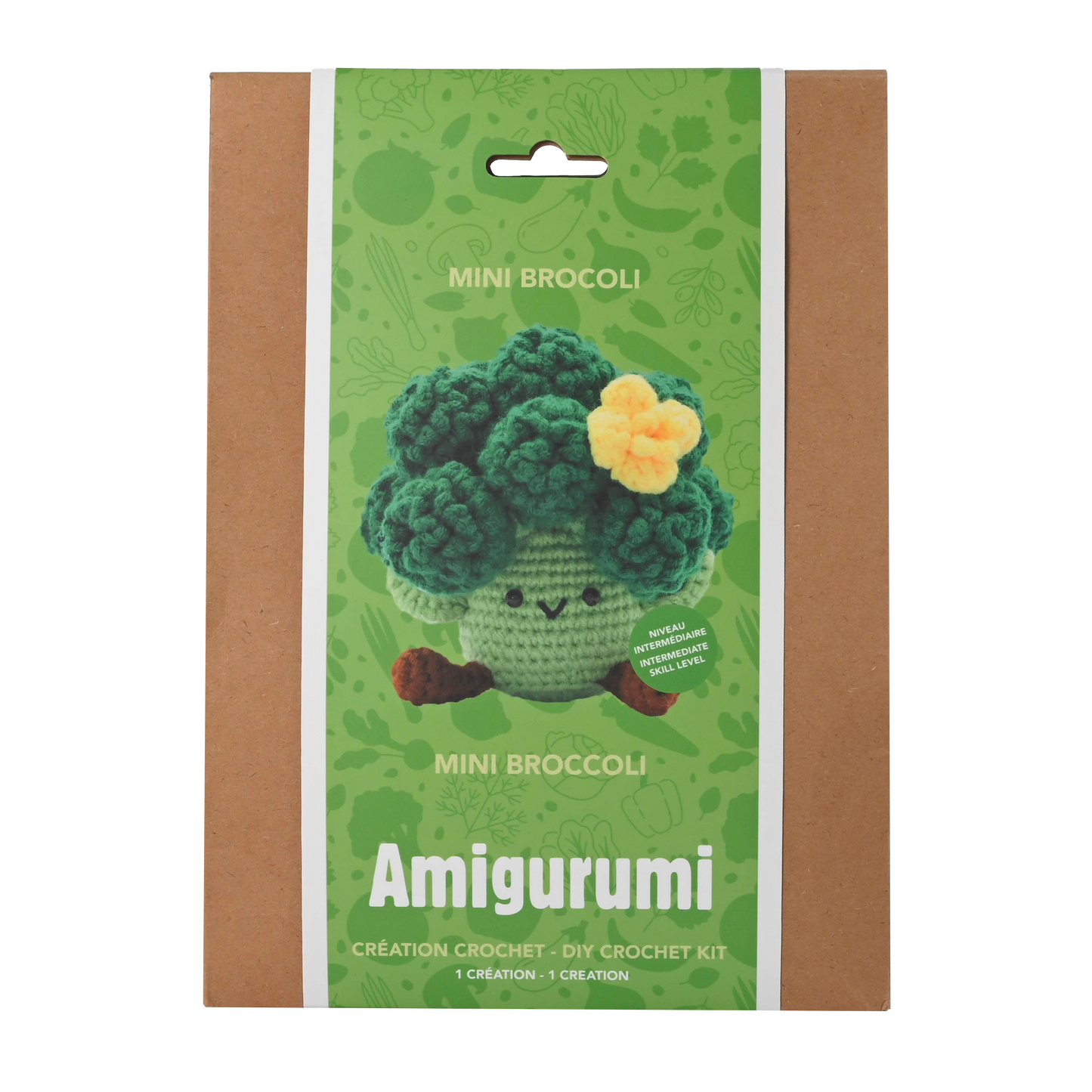 Mini Brocoli Buddy - DIY Crochet Kit