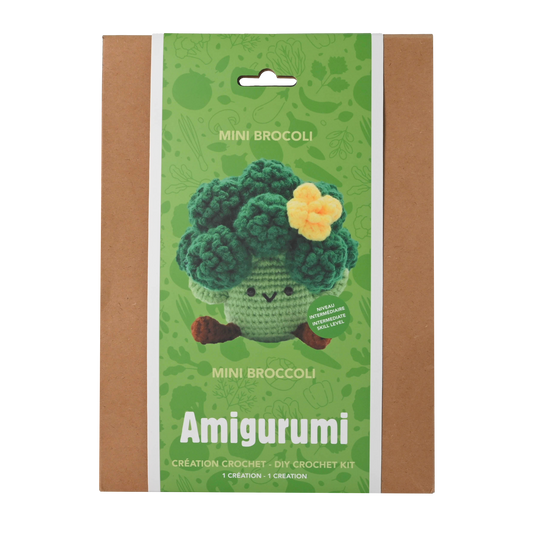 Mini Brocoli Buddy - DIY Crochet Kit