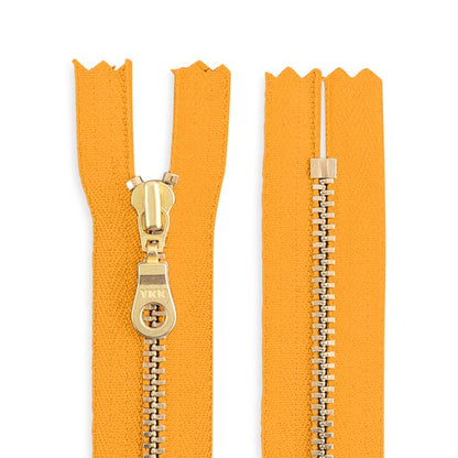 YKK #4.5 - Brass Donut Pull - Bag Zipper 18" (Various Colours)