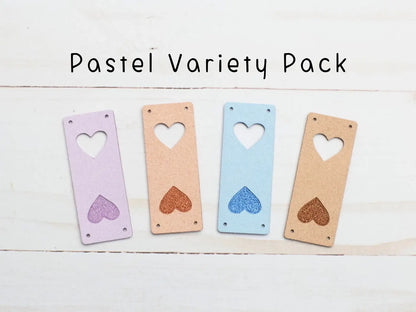 Heart | Fold Over Tags