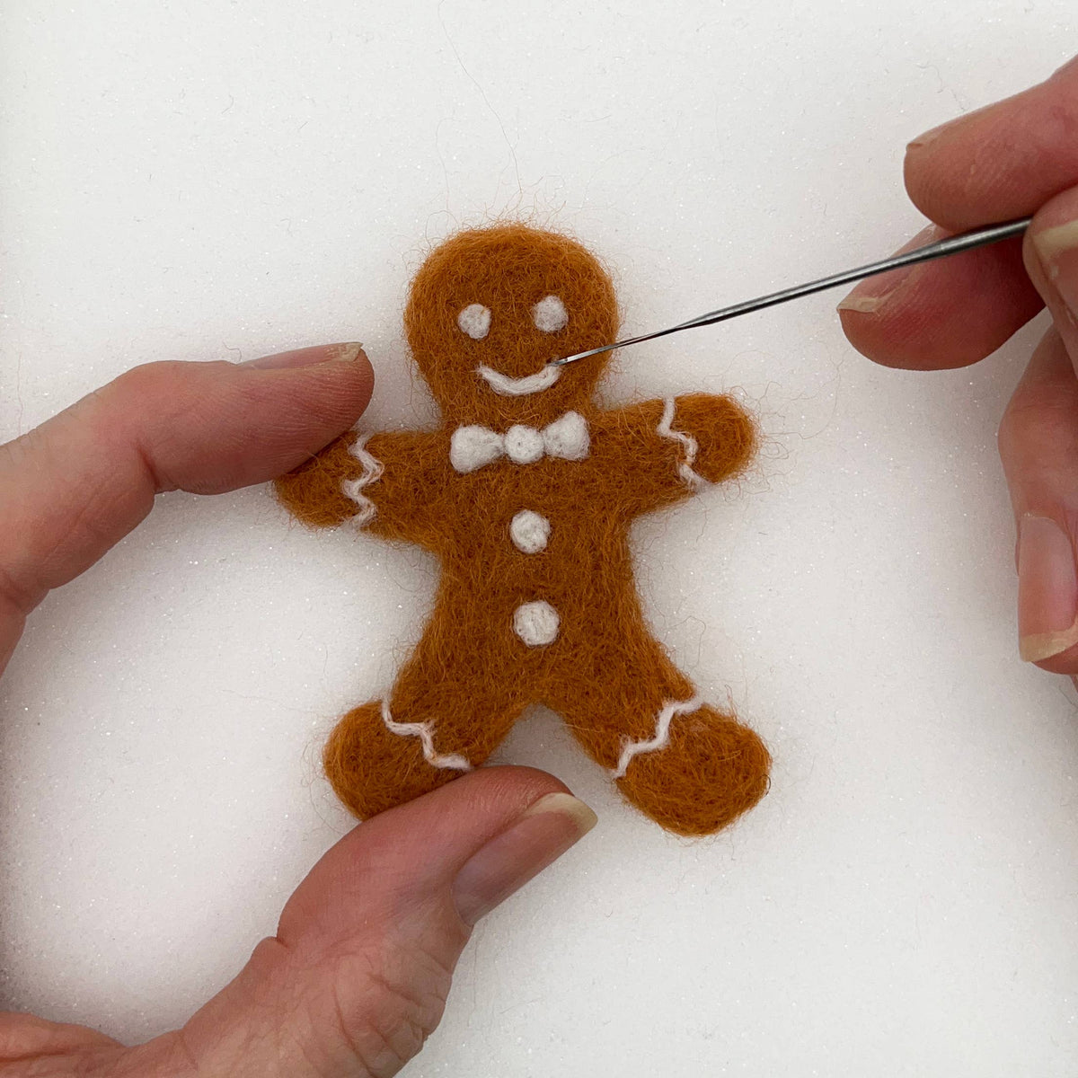 Gingerbread - Needle Felting Kit