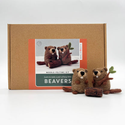 Beaver - Needle Felting Kit